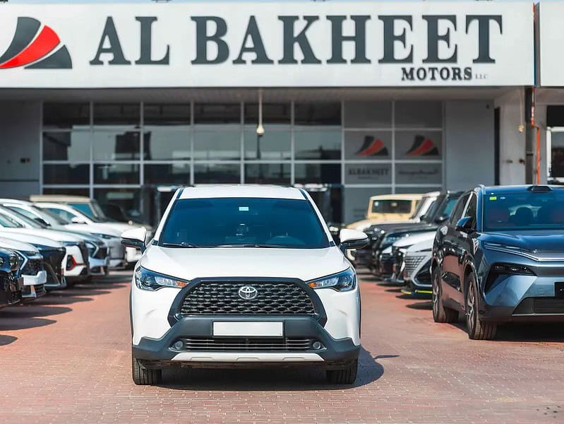 2023 Toyota Corolla Cross XL 4 Cylinder Economic Engine White Brown