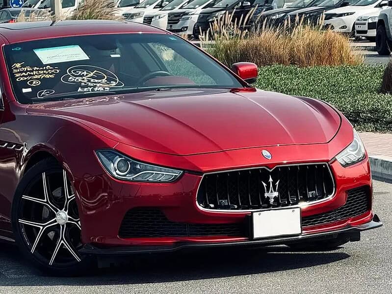 2014 Maserati Quattroporte Base CLEAN TITLE Neat and Clean Car Red