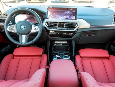 2025 BMW iX3 MSport Electric 80 - 90 kWh 450 - 550 KM Black Red