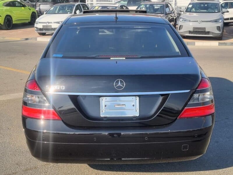 2007 Mercedes-Benz S 550 5.5 Liters 8 Cylinders BLACK