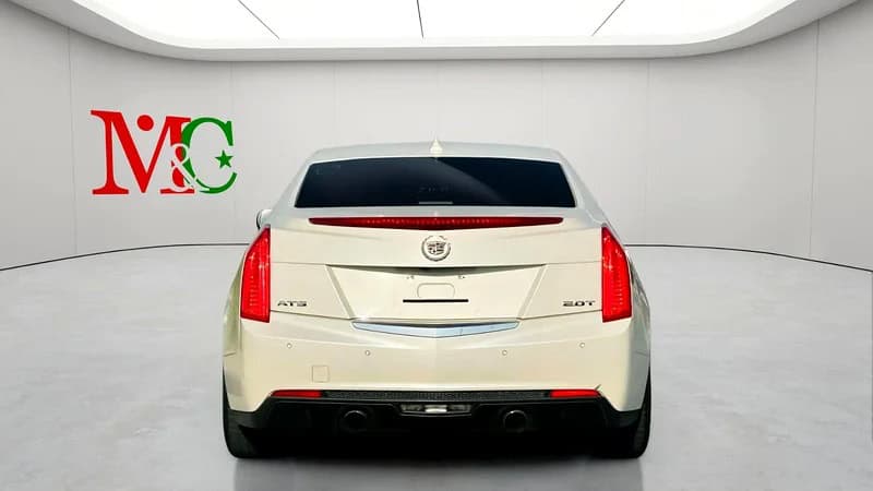 2014 Cadillac ATS 2.0T Premium Luxury CLEAN CAR White Black Sedan
