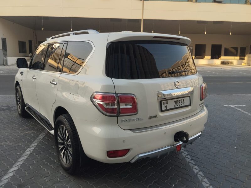 2016 Nissan Patrol SUV 5.6-liter Engine V8 White Tan