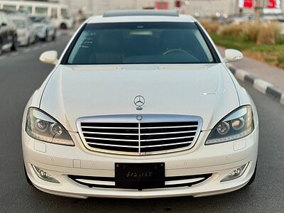 2006 Mercedes-Benz S 350 3.5-liter V6 Engine White Black