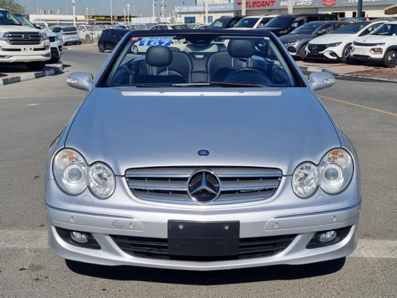 2006 Mercedes-Benz CLK 350 3.5-liter V6 Engine Silver Black