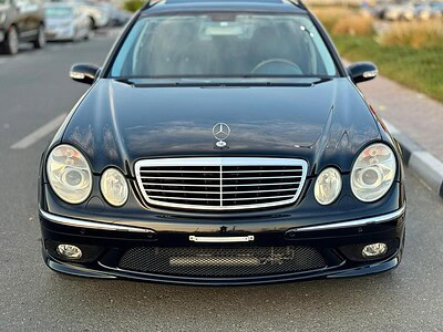 2005 Mercedes-Benz E 320 3.2 Liters V6 Engine Black