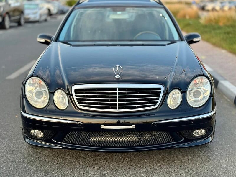 2005 Mercedes-Benz E 320 3.2 Liters V6 Engine Black