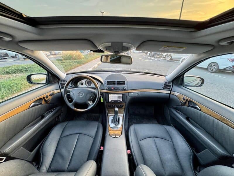 2005 Mercedes-Benz E 320 3.2 Liters V6 Engine Black