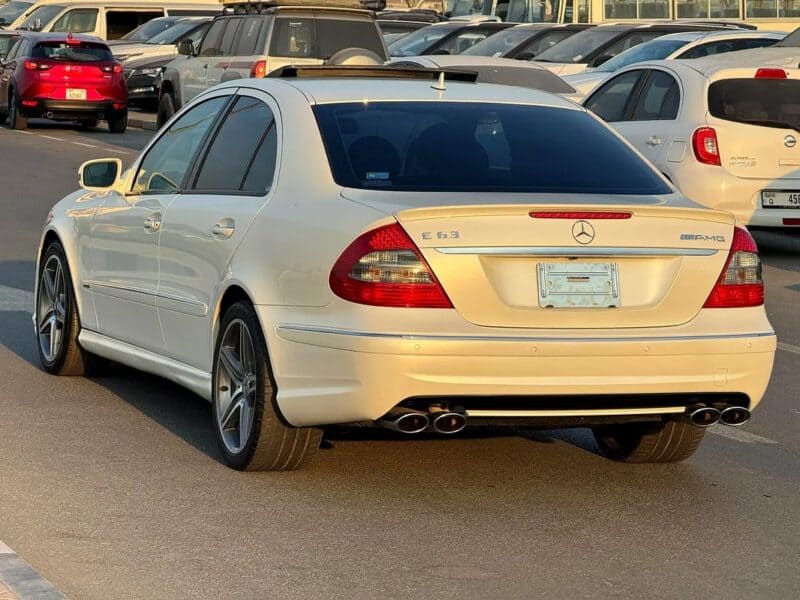 2008 Mercedes-Benz E-Class E 63 AMG Excellent Condition White Black