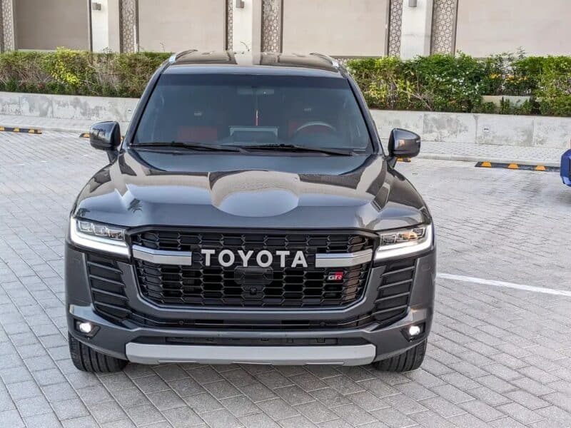 2011 Toyota Land Cruiser GXR GCC Engine V6 4.0L Grey Red