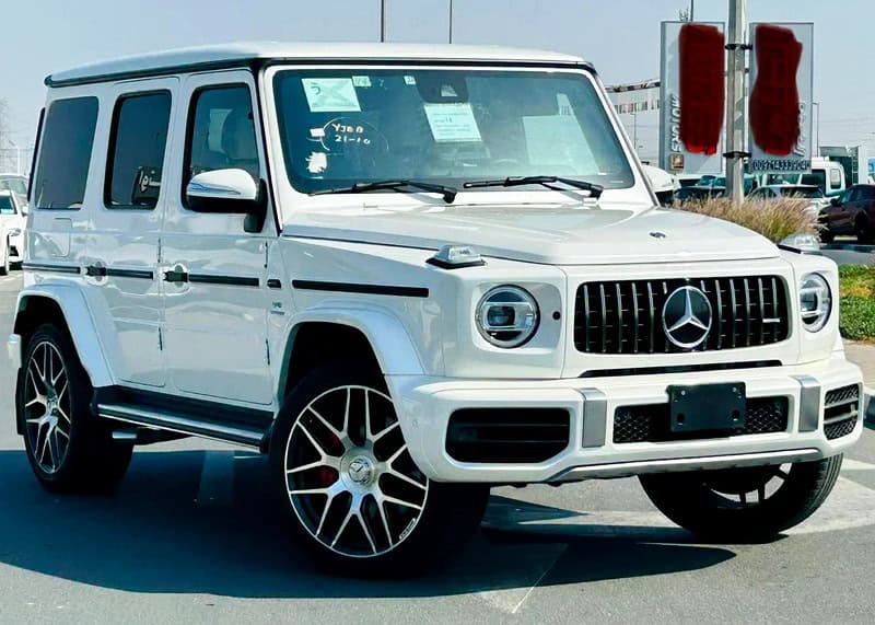 2020 Mercedes-Benz G-Class G 63 AMG SUPER CLEAN WAGON White Beige