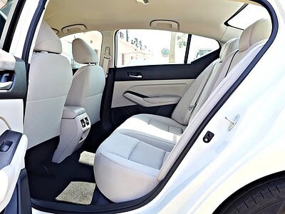 2022 Nissan Altima S 4 Cylinder Engine White Beige