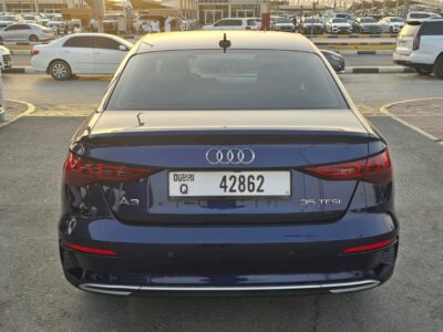 2022 Audi A3 35 TFSI 1.5-liter 4 Cylinder Engine Black Beige