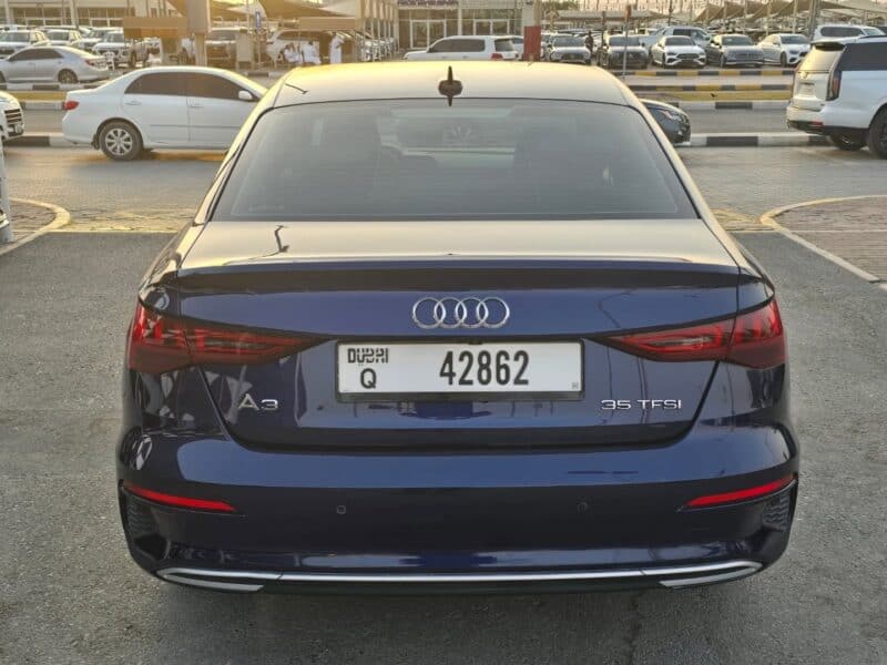 2022 Audi A3 35 TFSI 1.5-liter 4 Cylinder Engine Black Beige