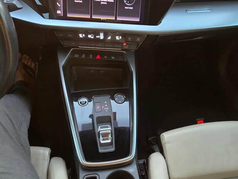 2022 Audi A3 35 TFSI 1.5-liter 4 Cylinder Engine Black Beige