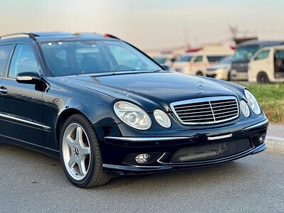 2005 Mercedes-Benz E 320 3.2 Liters V6 Engine Black