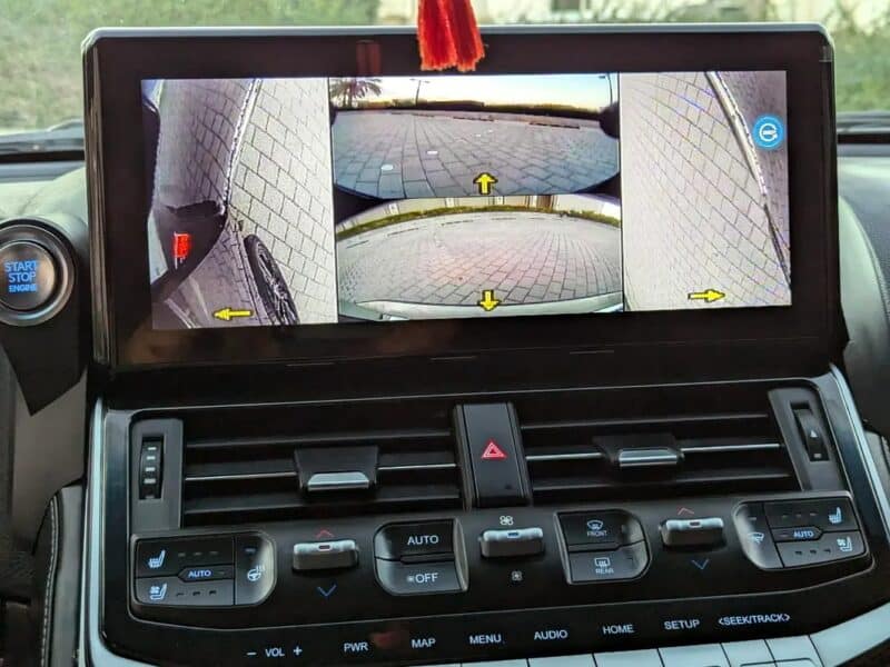 2011 Toyota Land Cruiser GXR GCC Engine V6 4.0L Grey Red