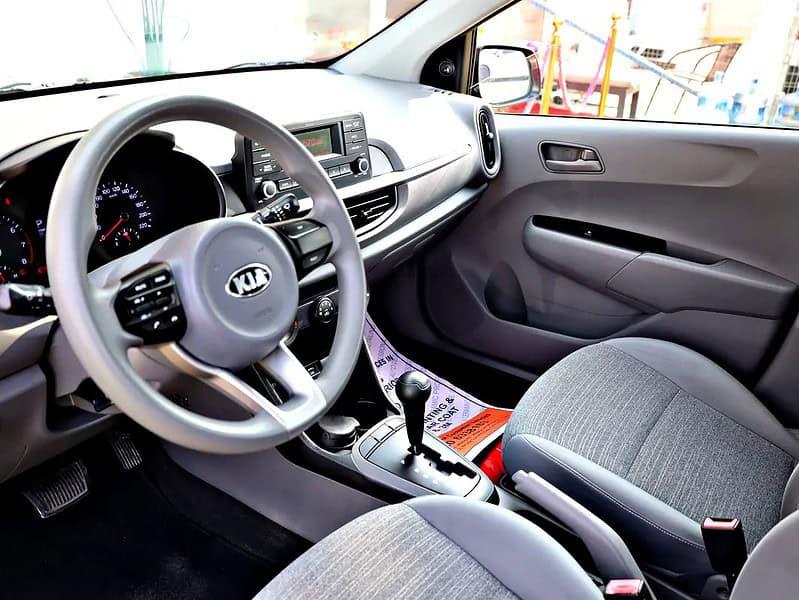 2018 Kia Picanto Base 4 Cylinder Engine Perfect Condition Red Beige