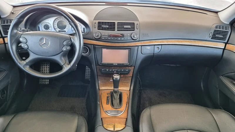 2008 Mercedes-Benz E-Class E 350 6 Cylinder Engine Black