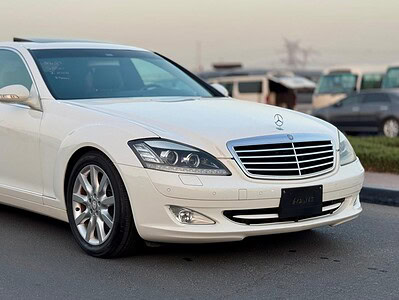 2006 Mercedes-Benz S 350 3.5-liter V6 Engine White Black