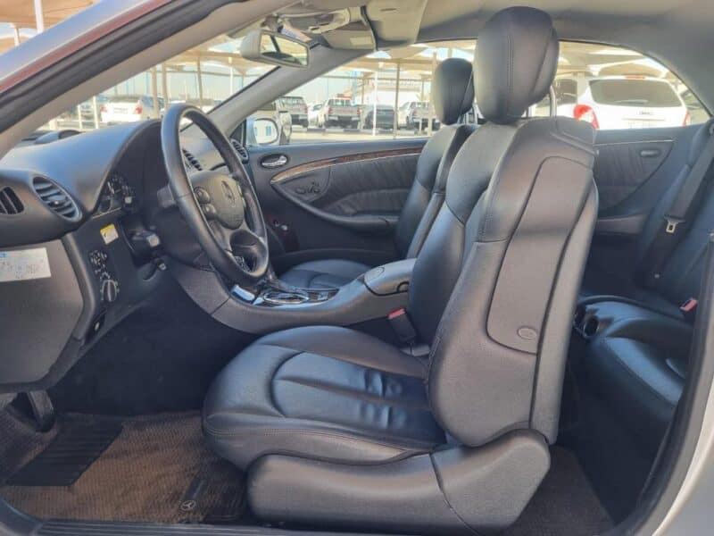 2006 Mercedes-Benz CLK 350 3.5-liter V6 Engine Silver Black