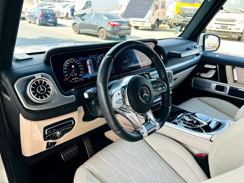 2020 Mercedes-Benz G-Class G 63 AMG SUPER CLEAN WAGON White Beige