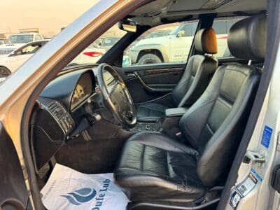1998 Mercedes-Benz C-Class C43 AMG 8 Cylinder Clean Title Silver Black