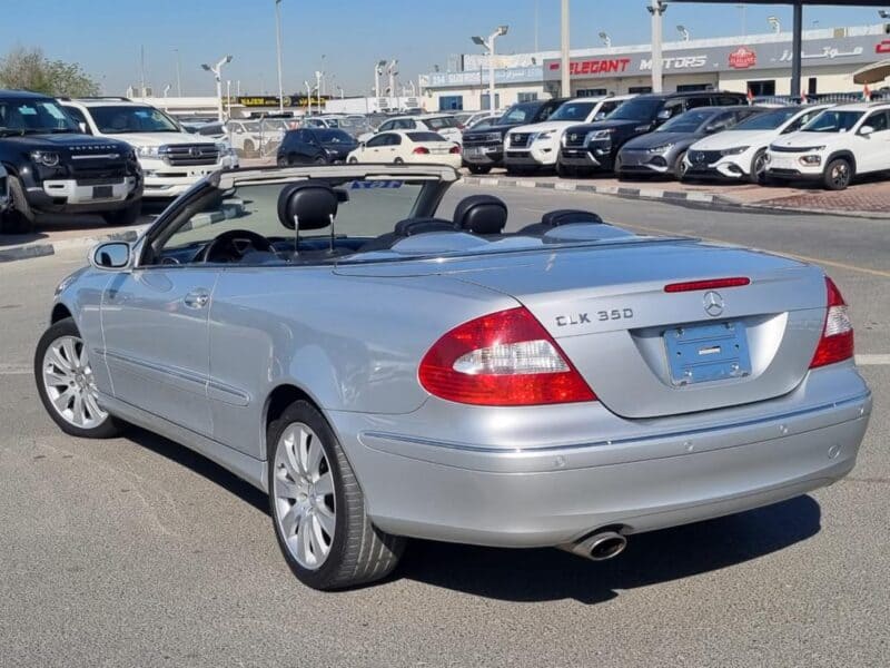2006 Mercedes-Benz CLK 350 3.5-liter V6 Engine Silver Black
