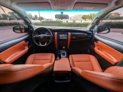 2022 Toyota Fortuner EXR 4X4 V4 2.7L GCC IN EXCELLENT CONDITION White Brown