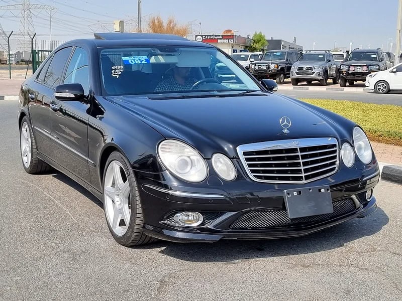2008 Mercedes-Benz E-Class E 350 6 Cylinder Engine Black