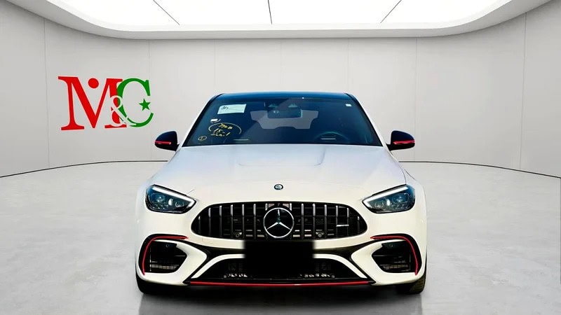 2024 Mercedes-Benz C-Class AMG C63S E PERFORMANCE White Black