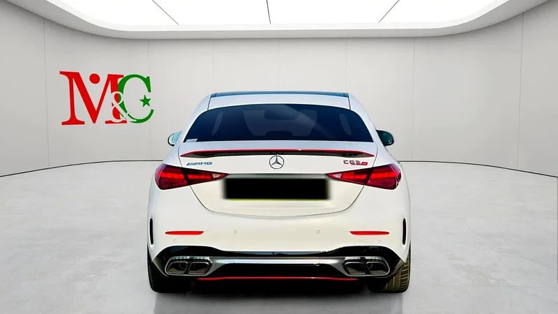 2024 Mercedes-Benz C-Class AMG C63S E PERFORMANCE White Black