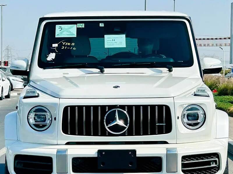 2020 Mercedes-Benz G-Class G 63 AMG SUPER CLEAN WAGON White Beige