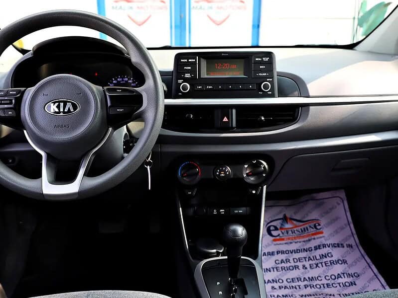 2018 Kia Picanto Base 4 Cylinder Engine Perfect Condition Red Beige