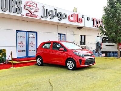 2018 Kia Picanto Base 4 Cylinder Engine Perfect Condition Red Beige