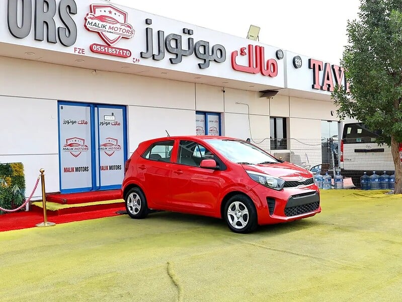 2018 Kia Picanto Base 4 Cylinder Engine Perfect Condition Red Beige
