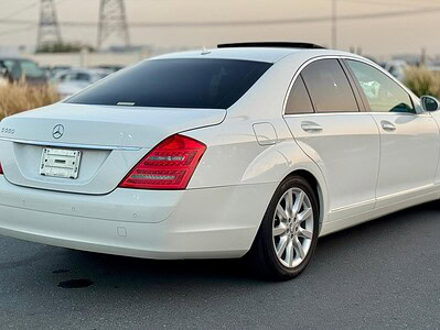 2006 Mercedes-Benz S 350 3.5-liter V6 Engine White Black