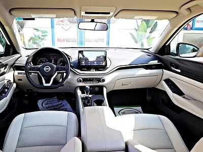 2022 Nissan Altima S 4 Cylinder Engine White Beige