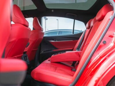 2024 Toyota Camry S Plus Hybrid 2.0 4 Cylinder Engine FWD Red