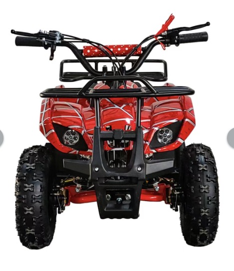 Mini Atv 49CC 2 Stroke Engine Pull start and Electric Start Blue