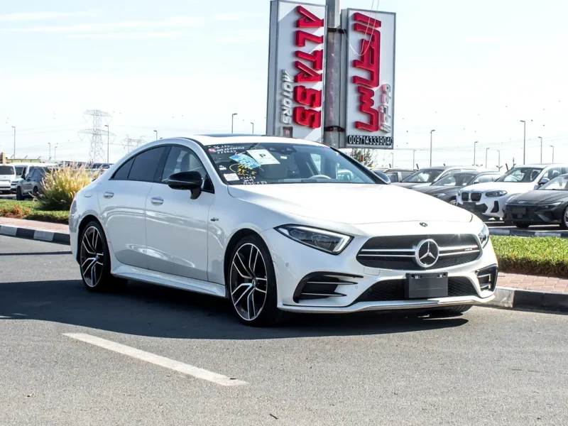 2019 Mercedes-Benz CLS-Class CLS 53 AMG 6 Cylinders Engine White Beige