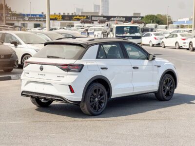 2025 Volkswagen T ROC T ROC 1.5L Black Package TURBOCHARGED White Black
