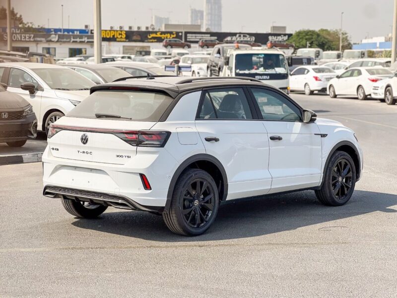 2025 Volkswagen T ROC T ROC 1.5L Black Package TURBOCHARGED White Black