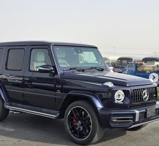 2022 MERCEDES-BENZ G63 FULL OPTION CHASSIS GUARANTEE Blue