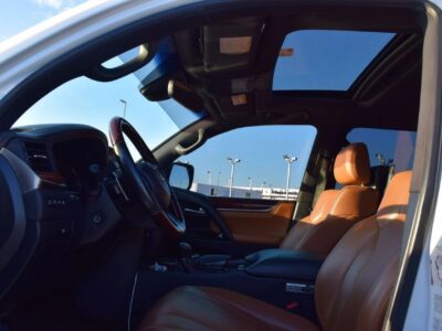 2021 Lexus LX 570 F SPORT LEXUX 5.7L V8 PETROL FULL OPTIONS White Brown