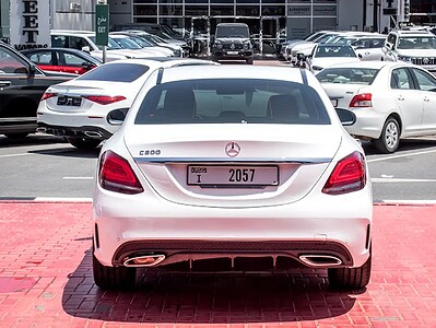 2020 Mercedes-Benz C-Class C200 Very Good Condition White Black