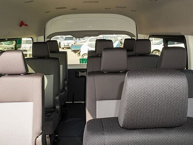 2025 Toyota HiAce 3.5L MT Petrol 6 Cylinder Engine GCC Specs White Beige