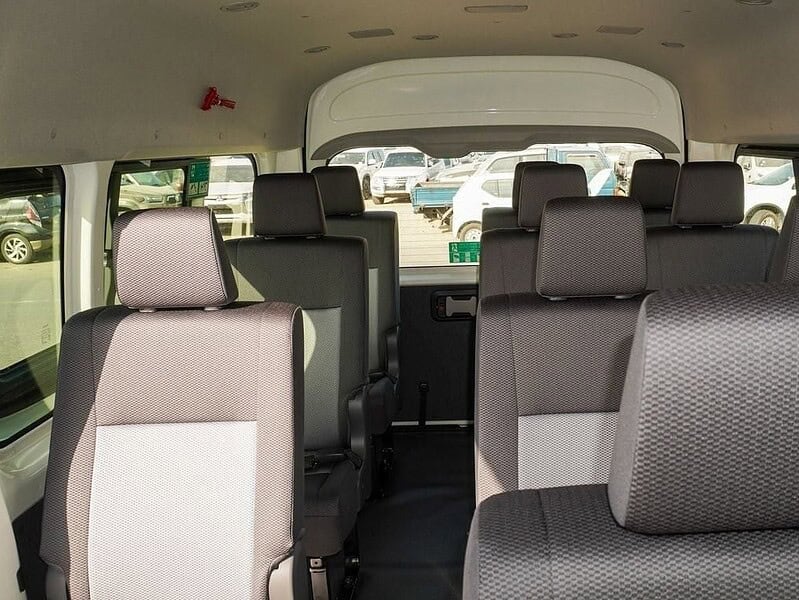 2025 Toyota HiAce 3.5L MT Petrol 6 Cylinder Engine GCC Specs White Beige