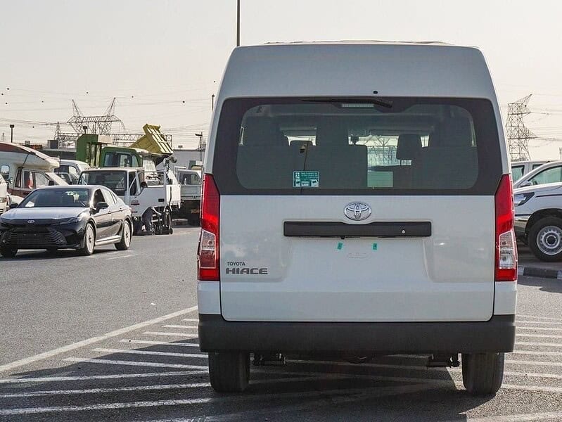 2025 Toyota HiAce 3.5L MT Petrol 6 Cylinder Engine GCC Specs White Beige