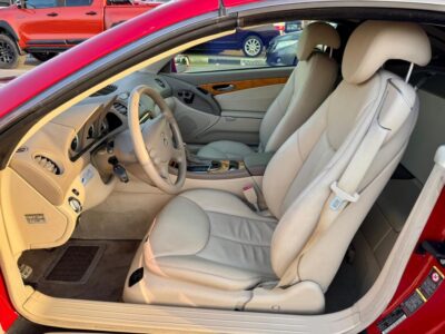 2004 Mercedes-Benz SL 350 3.7 liters V6 Engine Red Beige