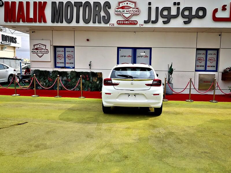 2024 Suzuki Baleno GLX 4 Cylinder Engine GCC Specs White Black